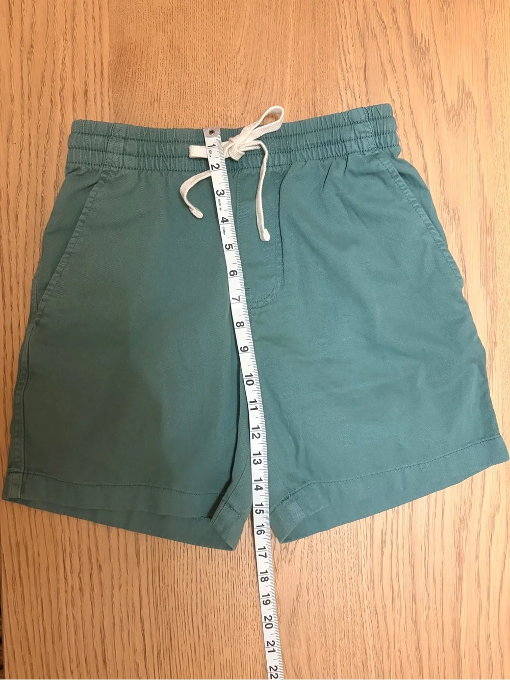 J Crew men’s teal shorts